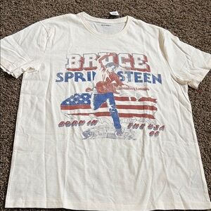 Old Navy White Graphic Men's T-Shirt